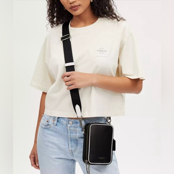 Coach Unisex Santon Crossbody Bag - Picture 8 of 14